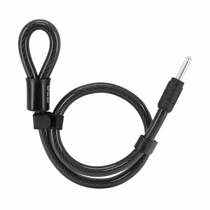 Axa RL looped cable bike lock for horseshoe plug cable diam 15 mm l 0.80m plug depth 35mm diam 10mm