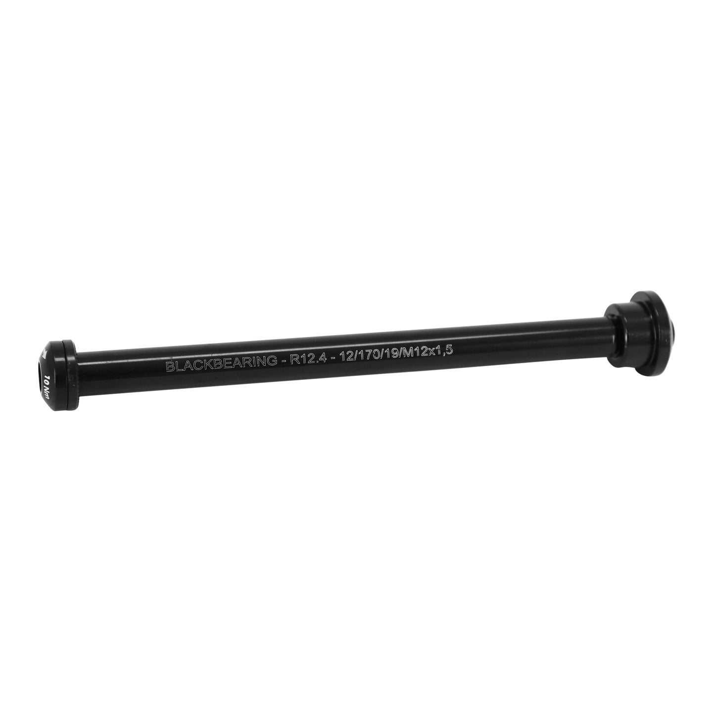Axe traversant arrière Blackbearing M12x1.5 170mm avec écrou