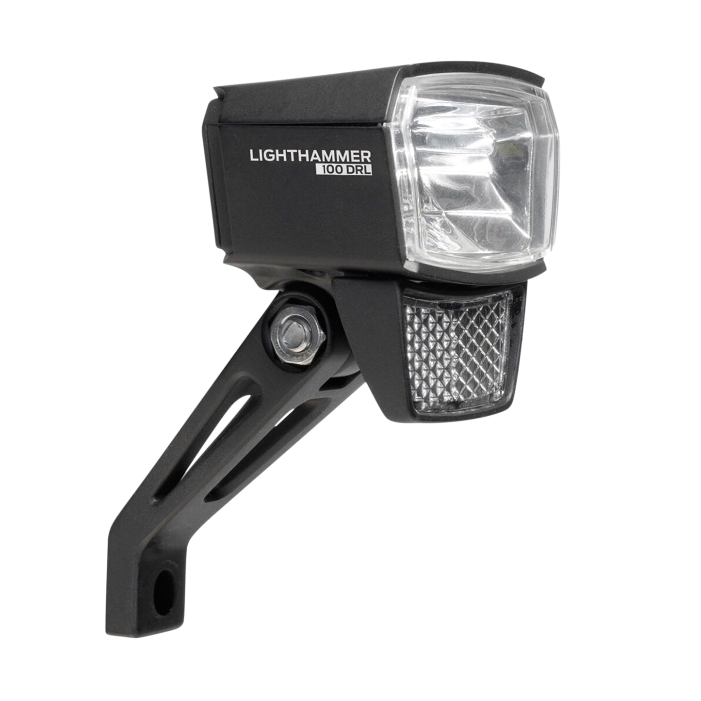 Eclairage vélo vae - e-bike avant sur fourche Trelock ls890 6-12v 100 lux noir
