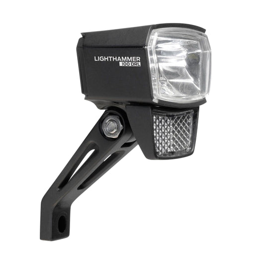E-bike front light for fork Trelock ls890 6-12v 100 lux black
