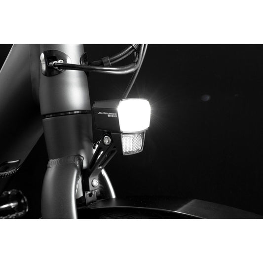 E-bike front light for fork Trelock ls890 6-12v 100 lux black
