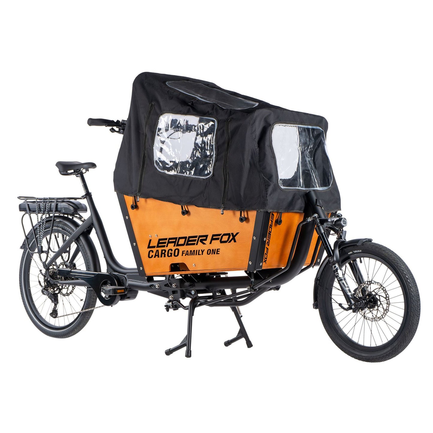 Vélo électrique cargo 20-26 Leader Fox Family One Bafang M420 20Ah