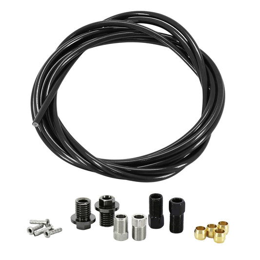 Shimano bh90 black disc brake hose - with 4 olives, 4 pins, 2 connection kits - Dura-Ace, Ultegra, 105, GRX hydraulic hose 3000 mm length