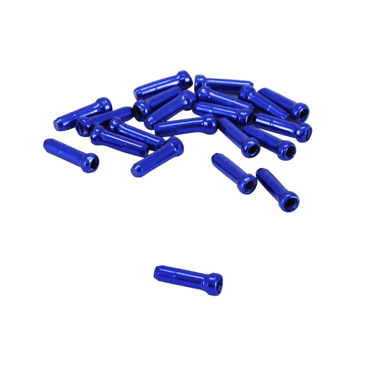 Embout de câble de frein trottinette PCP bleu lot de 20