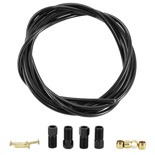 Disc brake hose Shimano BH59 type black - with 4 olive and pin connectors for Deore-Alivio-altus hydraulic cable 3000 mm length