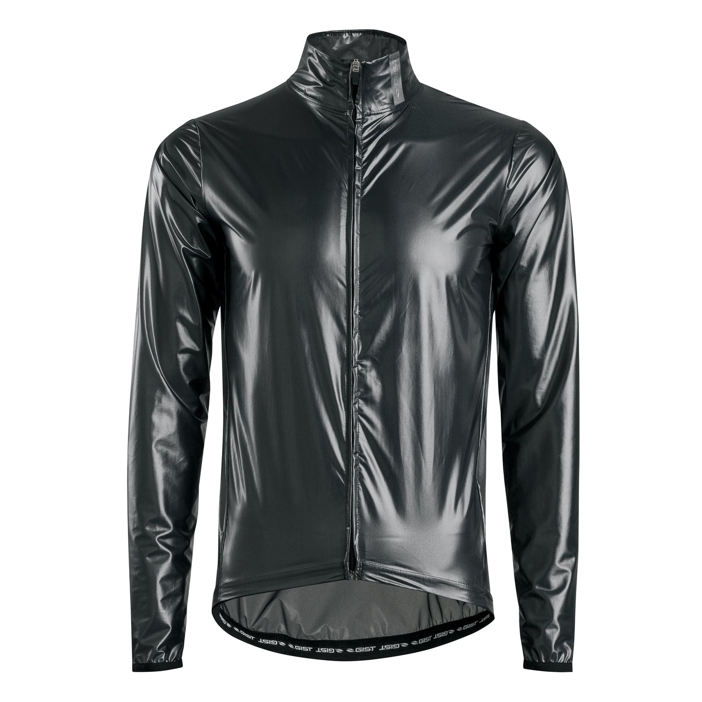 Veste vélo coupe-vent adulte Gist Storm noir fumé