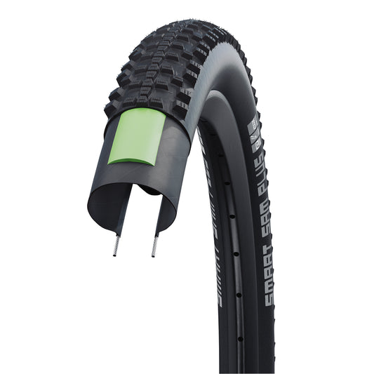 MTB - E-Bike Tire 29 X 2.35 Schwalbe Smart Sam Plus Addix Black TL (60-622) Double Defense E-50 E-Bike Approved