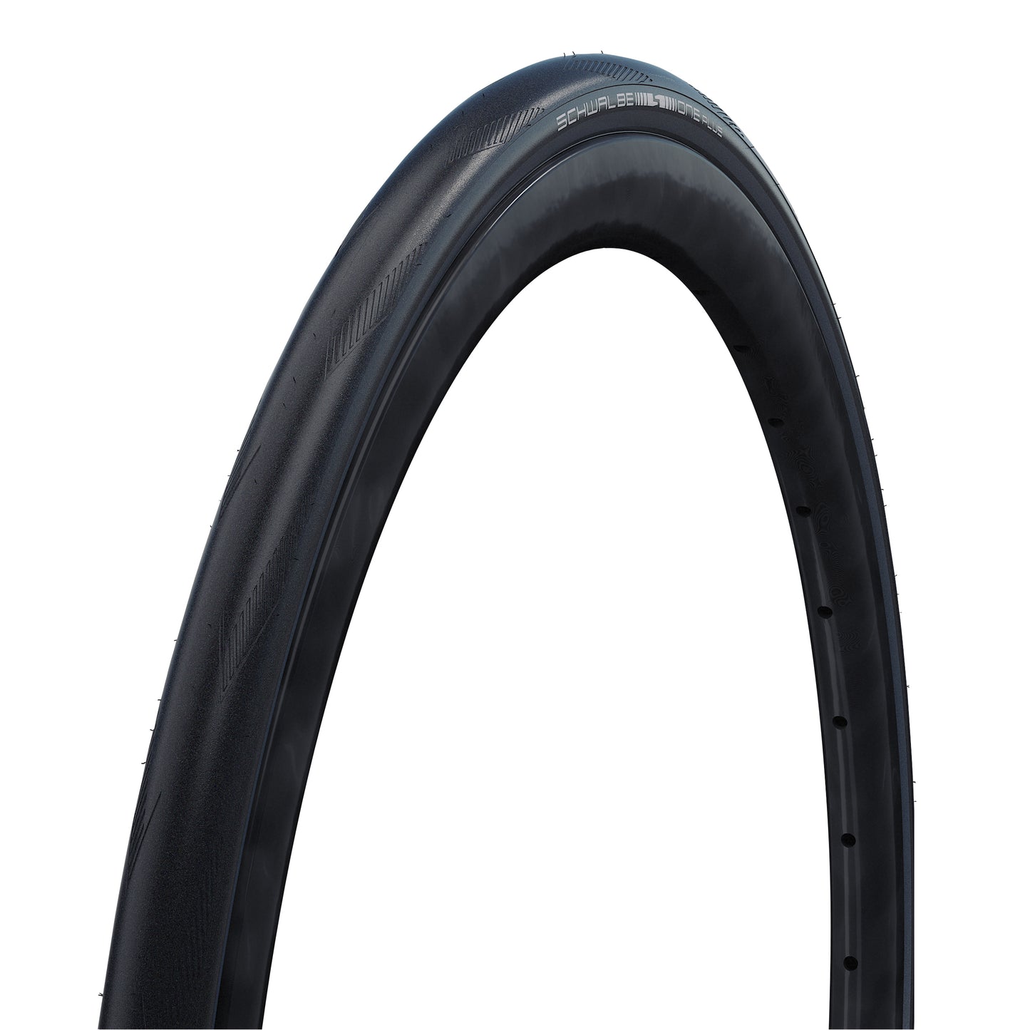 Pneu Route 700 X 25 Schwalbe One plus Noir Renfort RaceGuard TR (25-622)