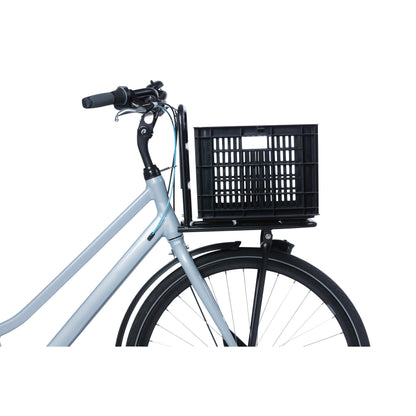 Caisse plastique recyclé Basil noir 29L