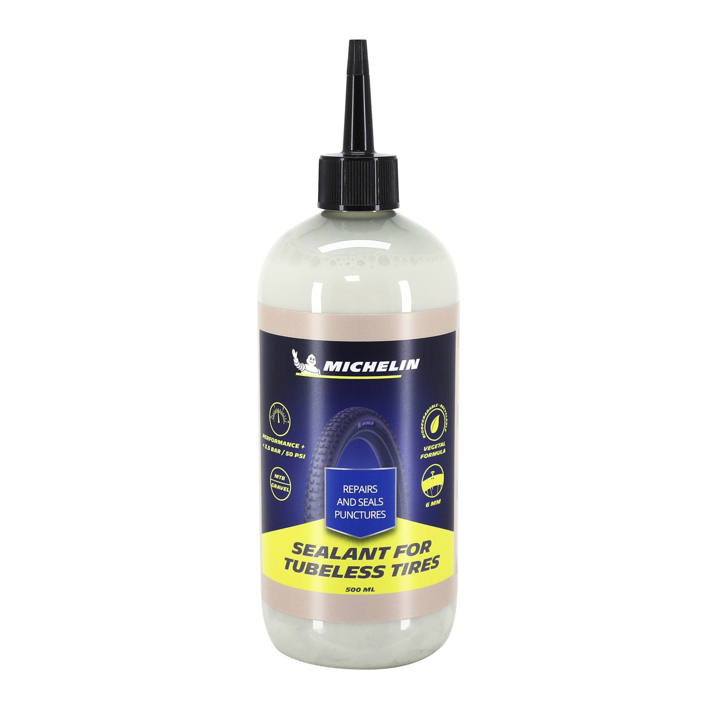 Préventif anti-crevaison Michelin Sealant VTT-Gravel tubeless 500 ml