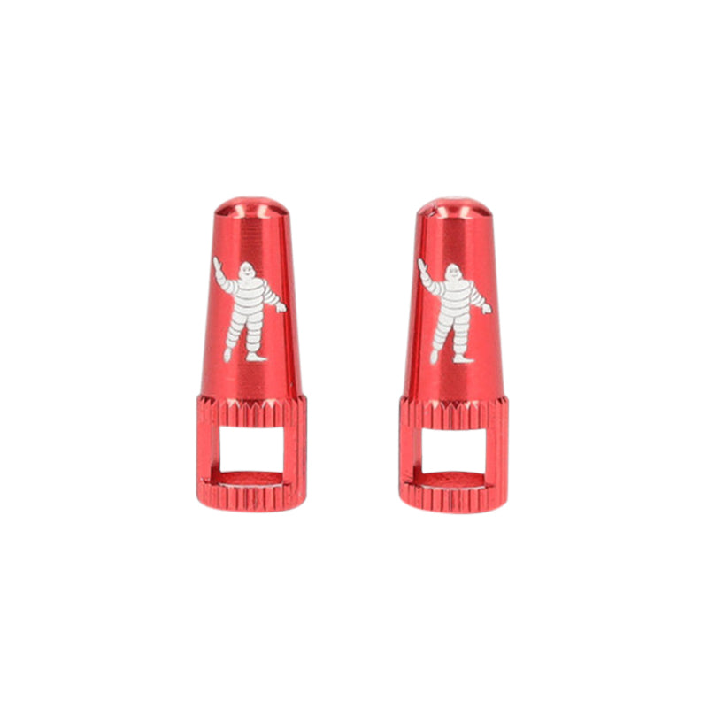 Michelin Presta tubeless valve cap red
