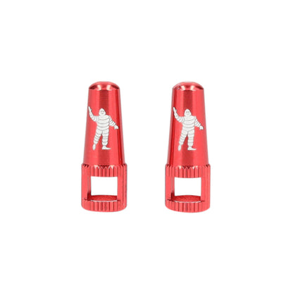 Michelin Presta tubeless valve cap red