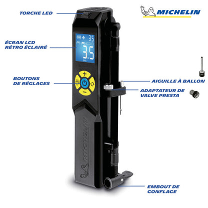 Michelin 12V Bicycle-Motorcycle Compressor-Inflator