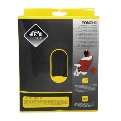Poncho pluie PCP enfant pour porte-bébé siège avant arrière