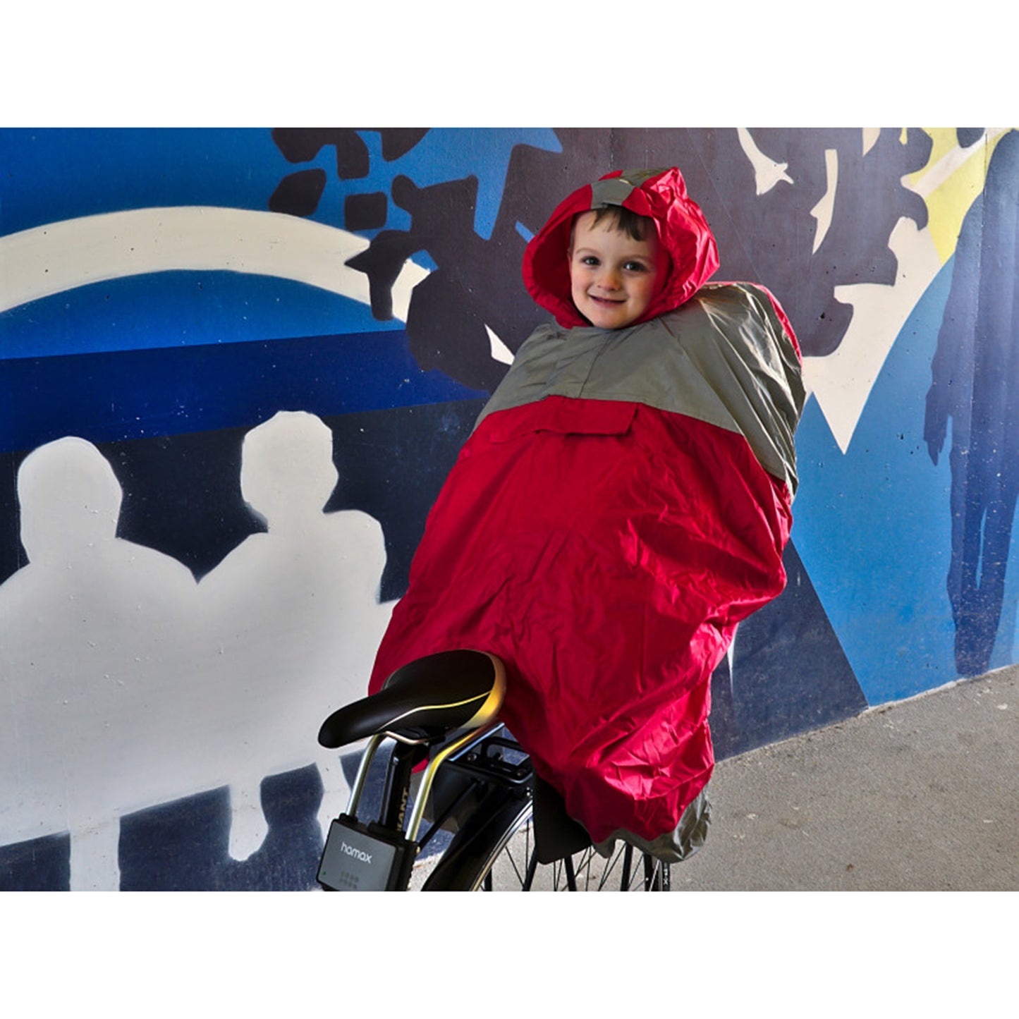 Poncho pluie PCP enfant pour porte-bébé siège avant arrière