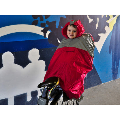 Poncho pluie PCP enfant pour porte-bébé siège avant arrière