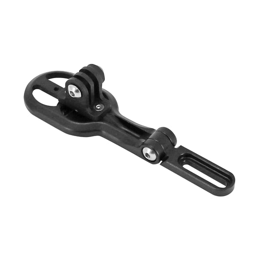 Support compteur m23 compatible garmin et autres fixation sous potence réglable en profondeur -PCP-