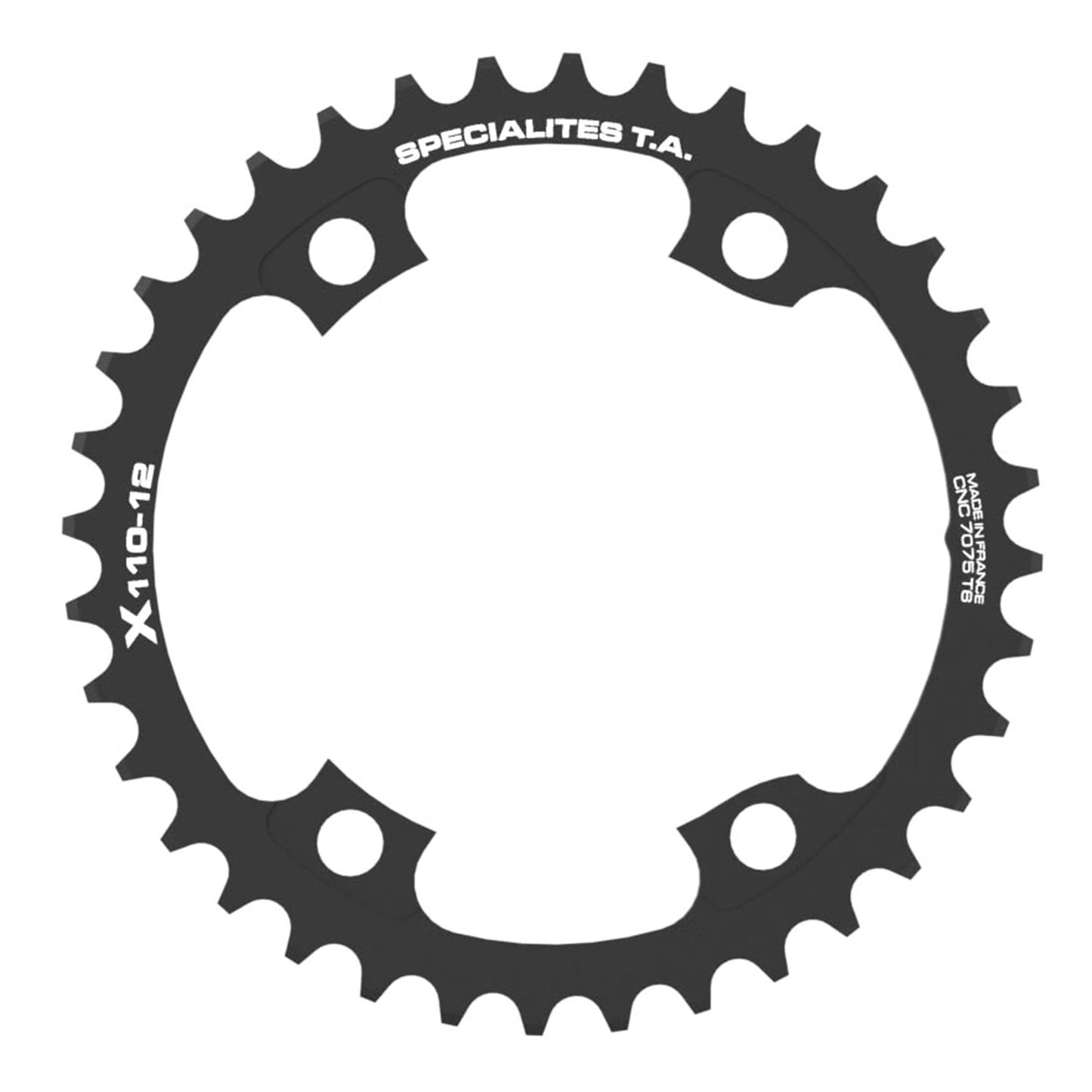 Plateau route TA X110 4 bras D110 pour Ultegra DA 105 44D int 12V