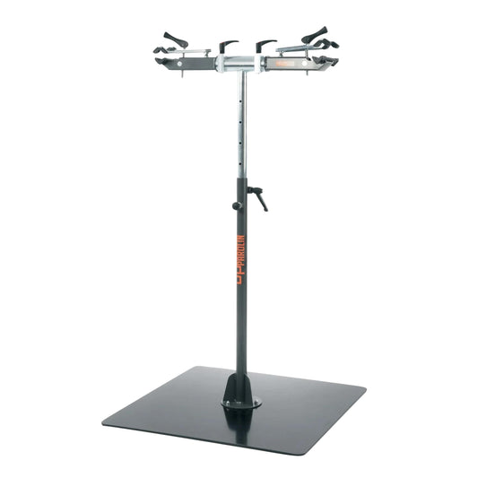 Pied atelier Opus Double avec plaque Officine Parolin