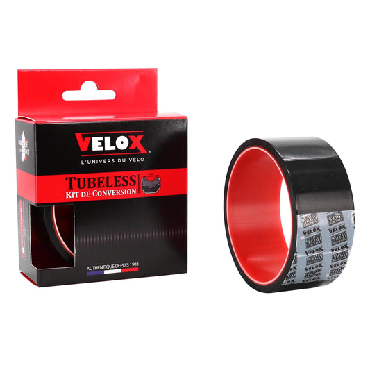 Fond de jante atelier adhésif Velox conversion VTT tubetype en tubeless 37mm roue largeur 35c