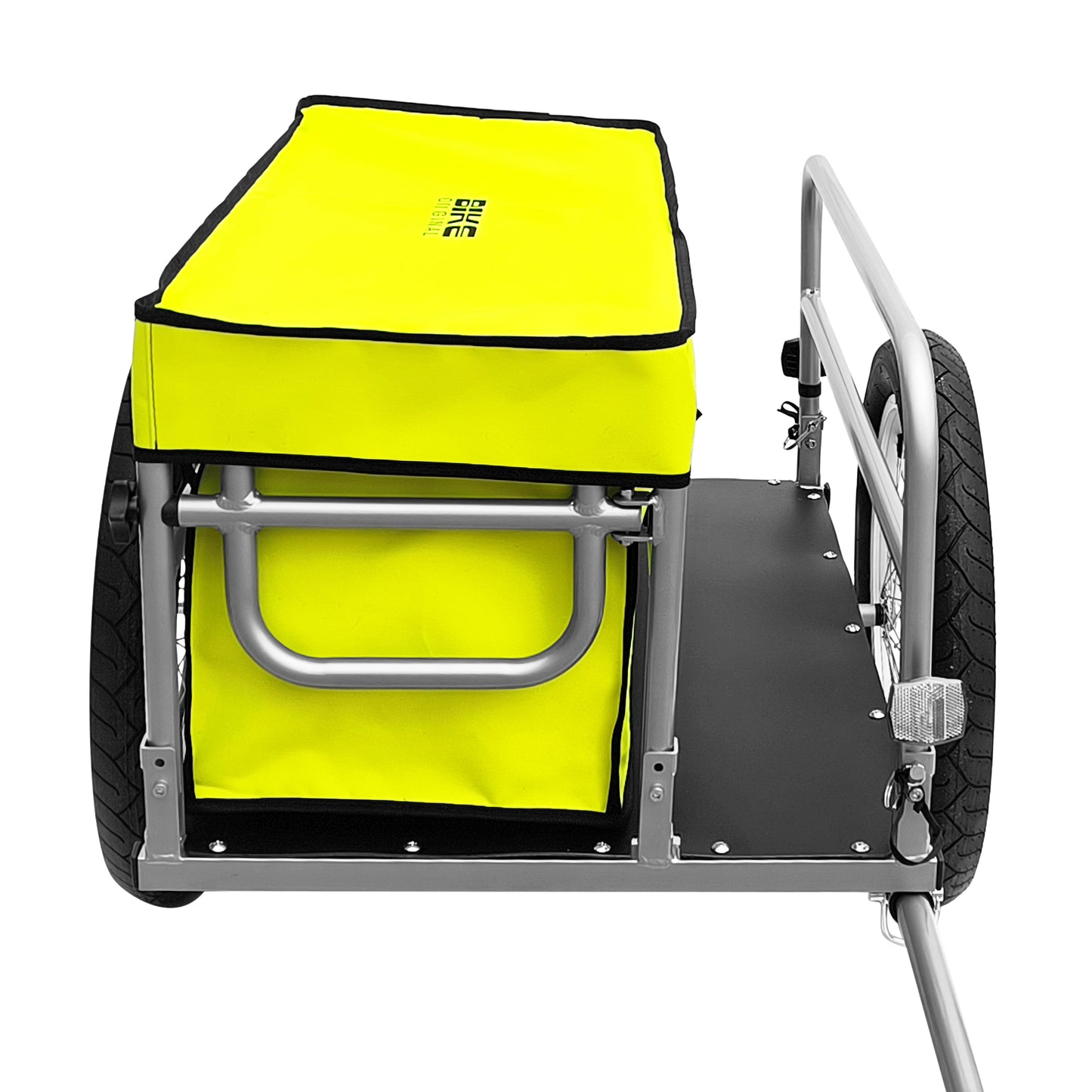 PCP folding aluminum utility bike trailer