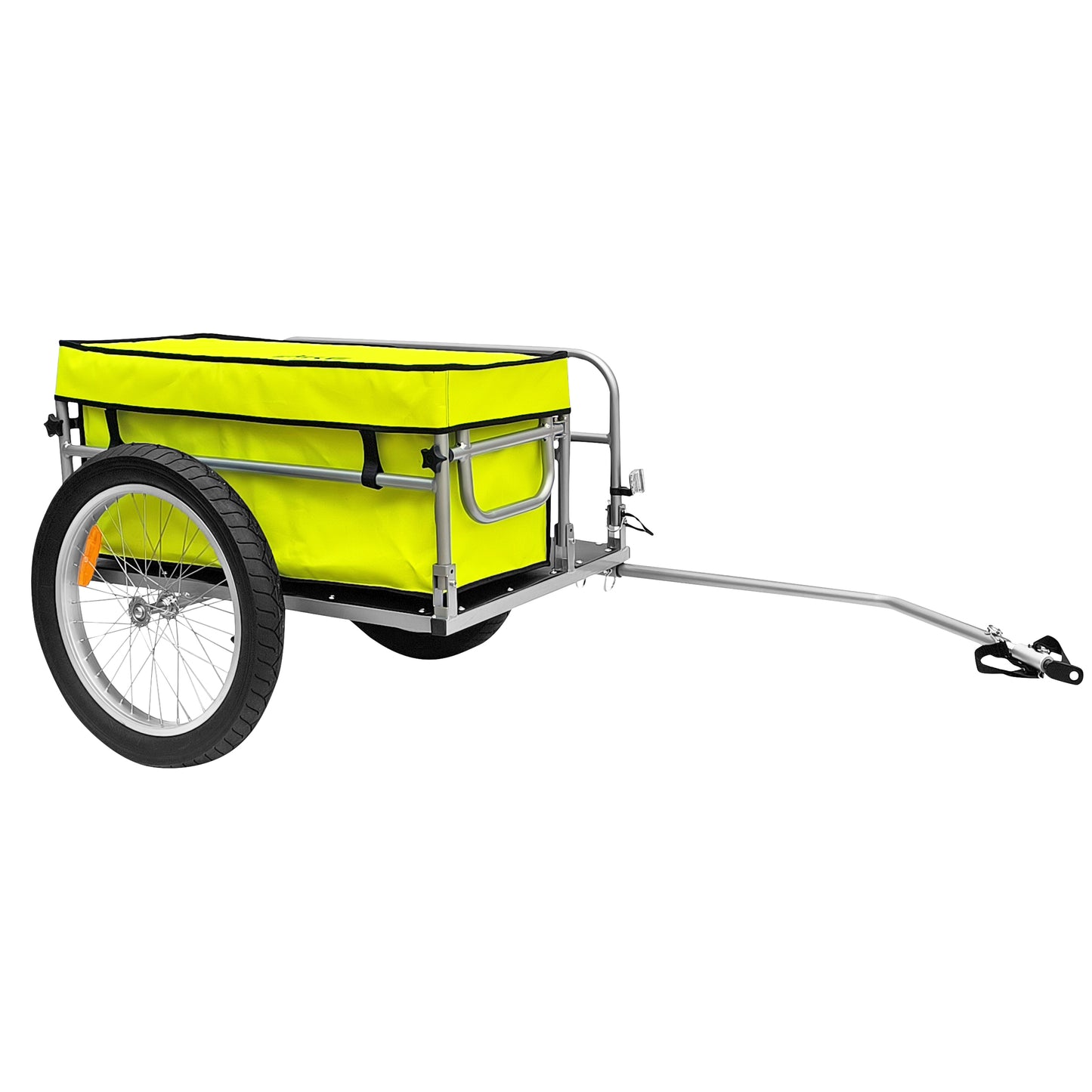 PCP folding aluminum utility bike trailer