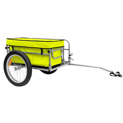PCP folding aluminum utility bike trailer