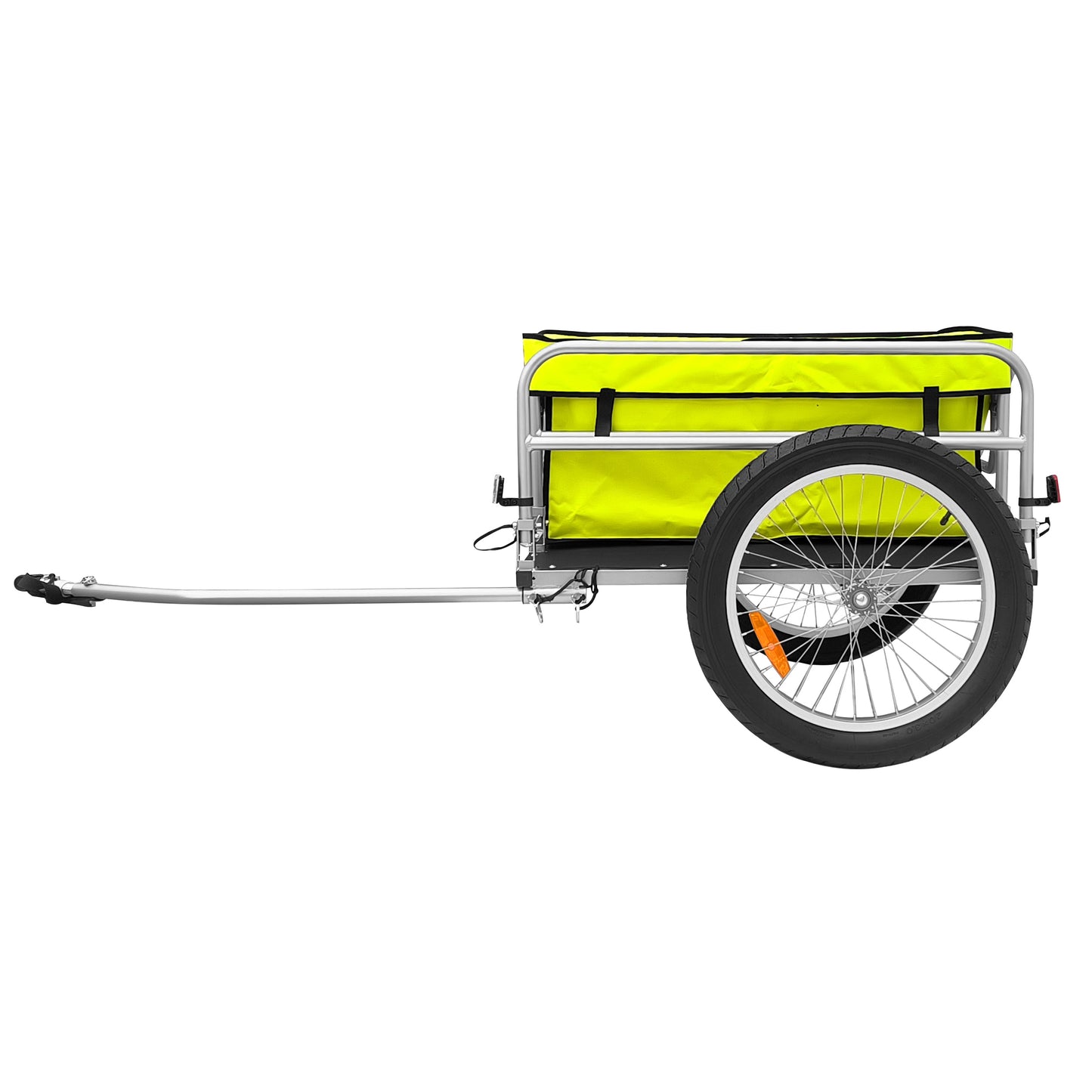PCP folding aluminum utility bike trailer