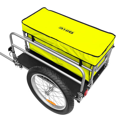 PCP folding aluminum utility bike trailer