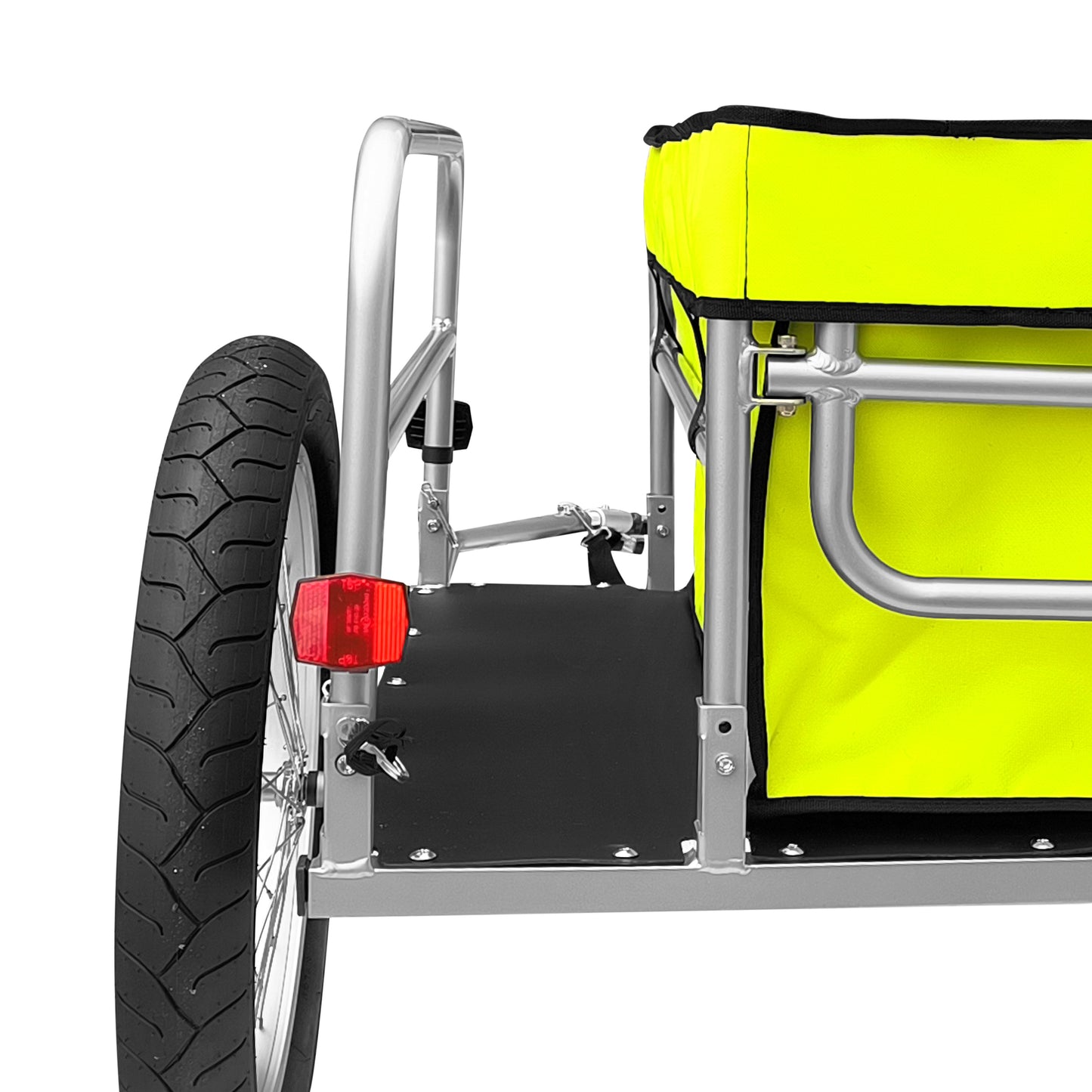 PCP folding aluminum utility bike trailer