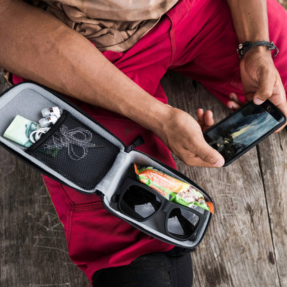 Sacoche de rangement vélo Sp Connect vendu à l'unité avec Support smartphone intégrée noir spc+