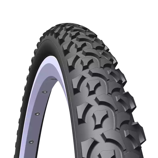 MTB Tyre 12 1/2 x 1.75 Rubena Rapid Black TR (47-203)