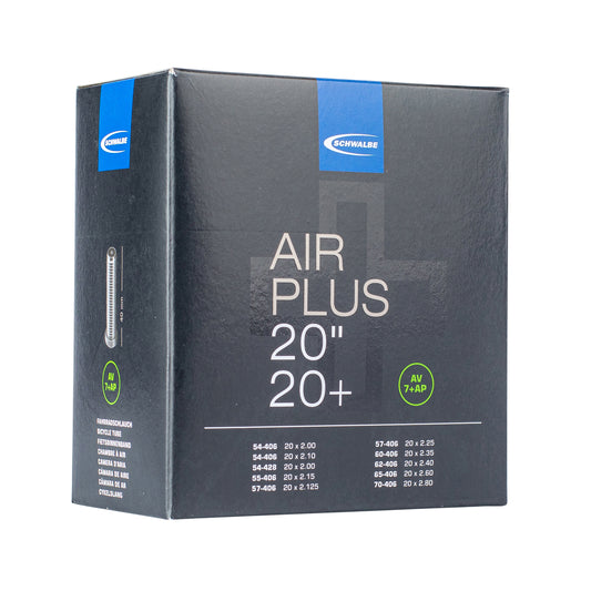 Chambre à air vélo 20 x 2.80 fat bike Schwalbe valve standard (54-70-406) (av7+ap)
