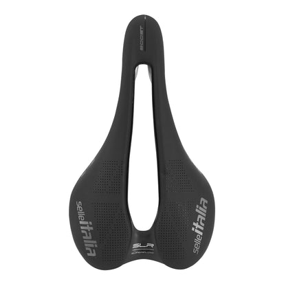 Selle Italia SLR Boost Superflow noire 250x150 rail titane