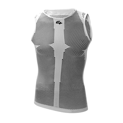 Gist White Sleeveless Cycling Base Layer