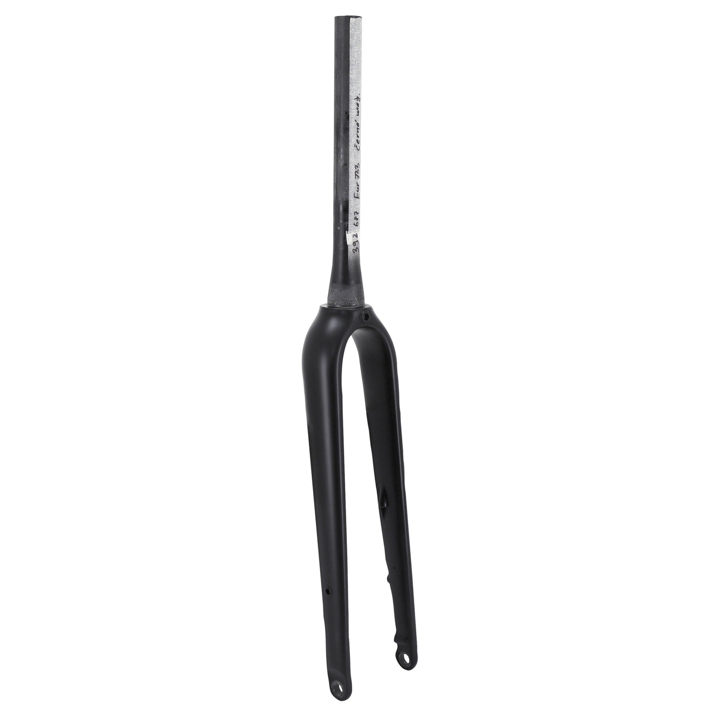 Fourche gravel 700c PCP carbone brut 1"1-2 en bas et 1"1-8-28,6 extèrieur pour axe traversant