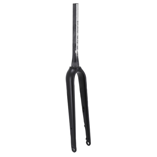 Fourche gravel 700c PCP carbone brut 1"1-2 en bas et 1"1-8-28,6 extèrieur pour axe traversant
