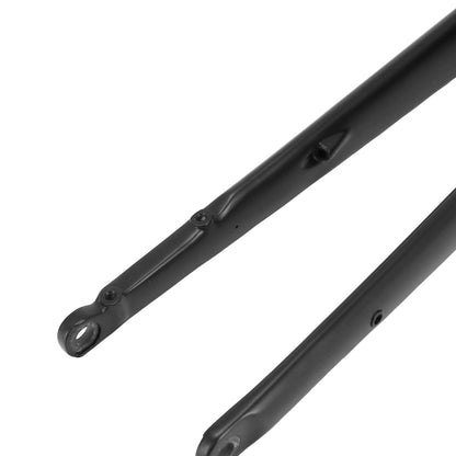 Fourche gravel 700c PCP carbone brut 1"1-2 en bas et 1"1-8-28,6 extèrieur pour axe traversant