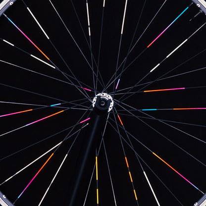 Sticker réfléchissant Reflective Berlin rayon vélo rainbow