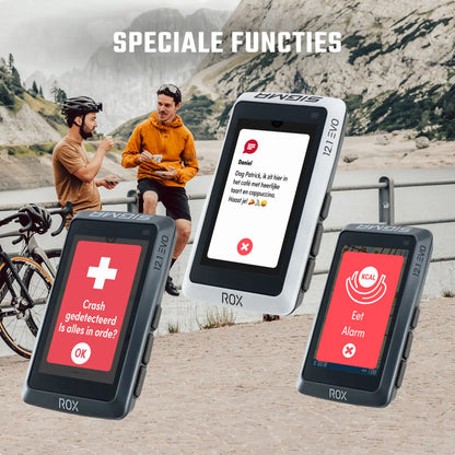 Compteur Sigma rox12.1 evo Gps noir avec cardio et altimètre