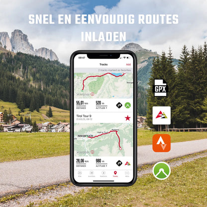 Compteur Sigma rox12.1 evo Gps noir avec cardio et altimètre