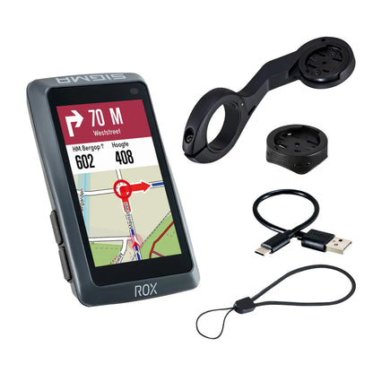 Compteur Sigma rox12.1 evo Gps noir avec cardio et altimètre