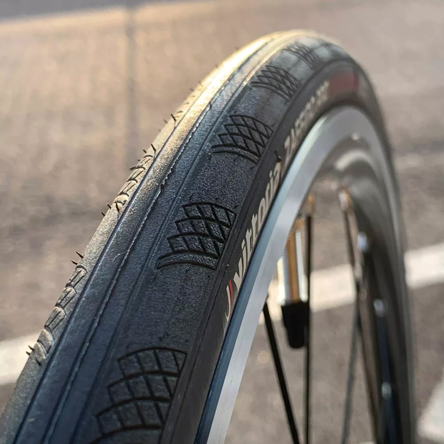 Pneu Route 700 X 28 Vittoria Zaffiro Pro Gen 5 Noir-Beige Graphene 2.0 TS (28-622)