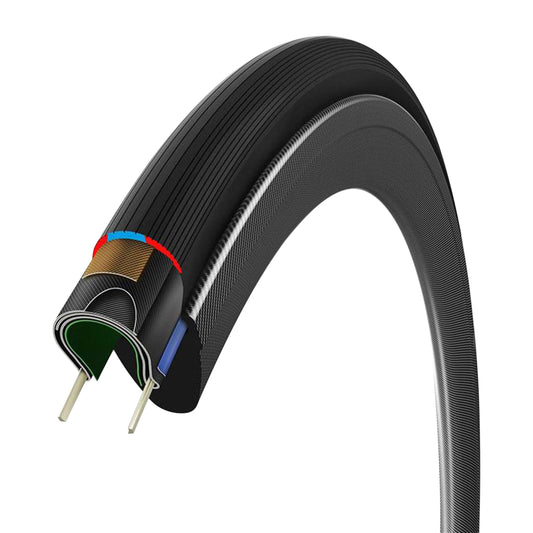 Road Tire 700 X 30 Vittoria Corsa N.Ext Tubeless Ready Hookless Rim Compatible (Giant Type) Black Graphene 2.0 TS (30-622) 310g