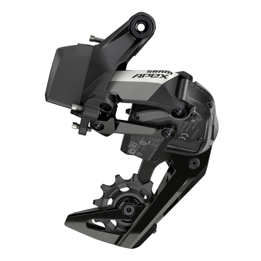 Dérailleur route - gravel arrière Sram 12v. apex axs xplr d1 chape moyenne noir mono plateau max 44dts sans batterie