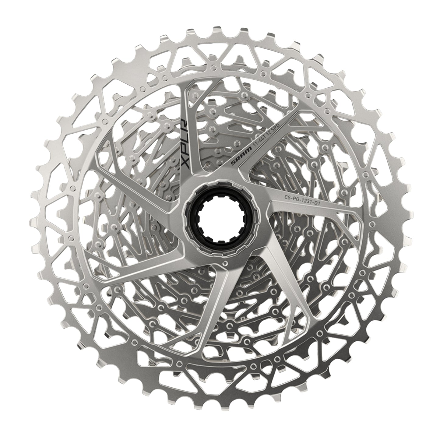 Cassette 12v. Sram pg-1231 11-44 apex d1 xplr noir (11, 12, 13, 15, 17, 19, 21, 24, 28, 32, 38, 44)