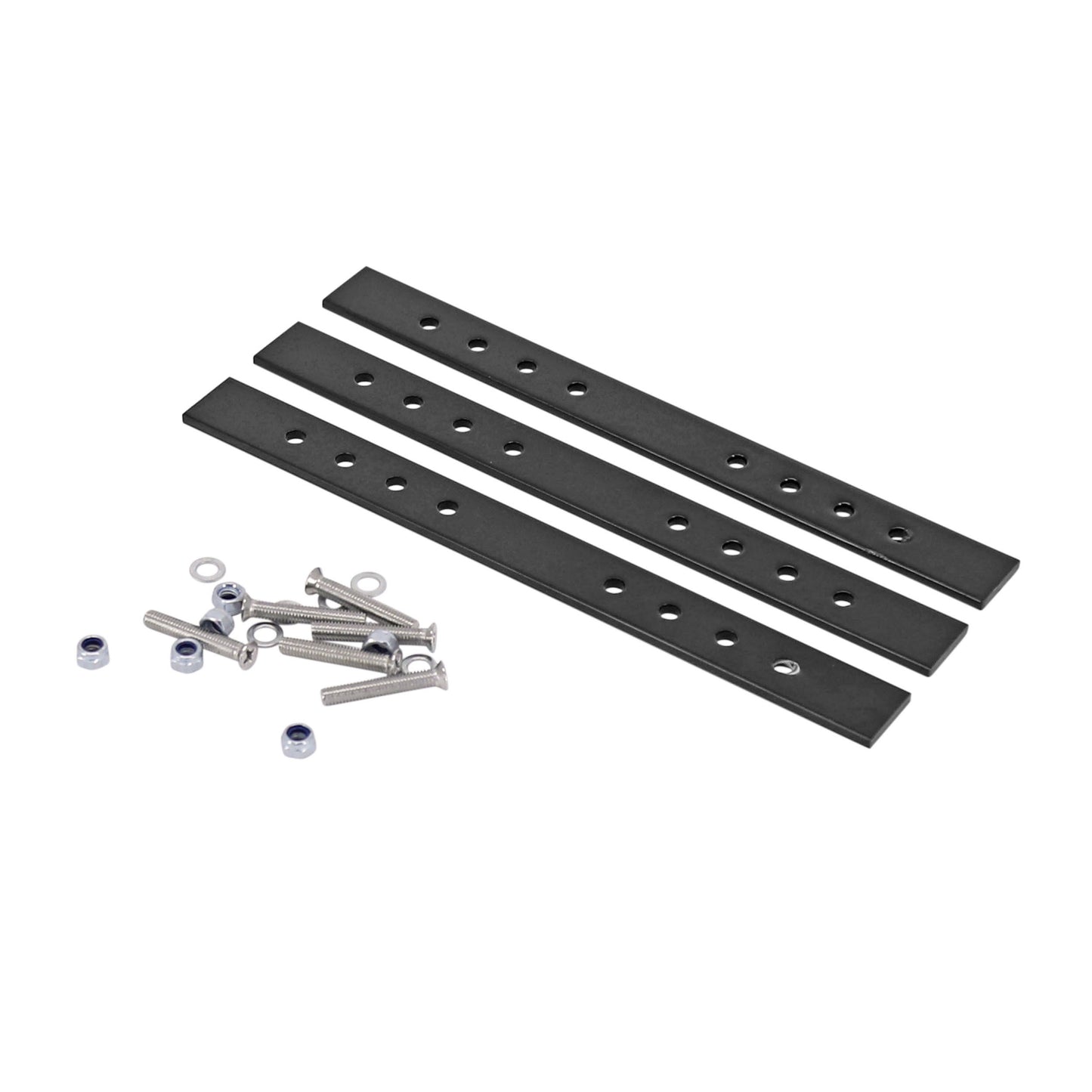 Newton aluminum black bicycle rack plate 40x40cm