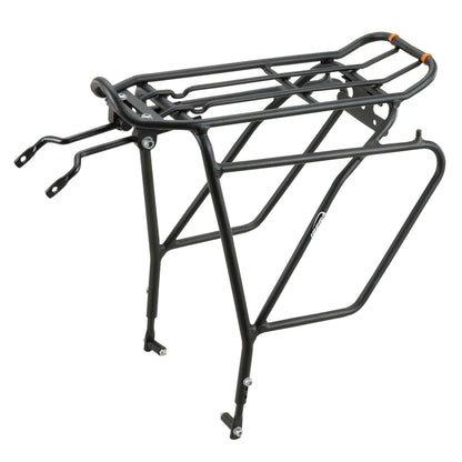 Ibera Touring Plus Rear Rack Black Aluminum 26-29 PakRak