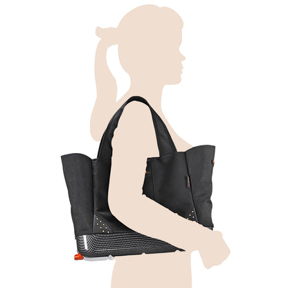 Ibera Shopping PakRak 16L Black Rear Basket-Bag