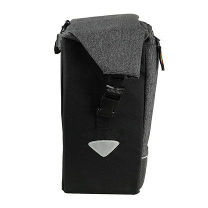 Ibera Pro Grey 30L Bike Side Pannier Pakrak Side System 32x16x34cm